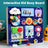 Children Educational Toy 6 Types of Weather Changes Interactive Kid Busy Board