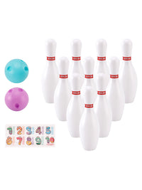 19cm Luminous Bowling Ball Set Kid Indoor & Outdoor Party Game Toy Gift