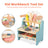 Kid Workbench Tool Set Small Children Mini Tool Bench Workshop Construction Toy