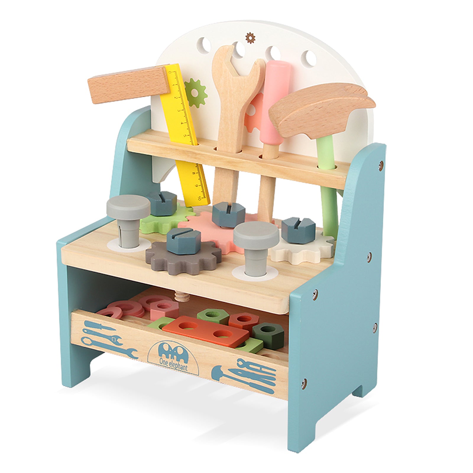 Kid Workbench Tool Set Small Children Mini Tool Bench Workshop Construction Toy