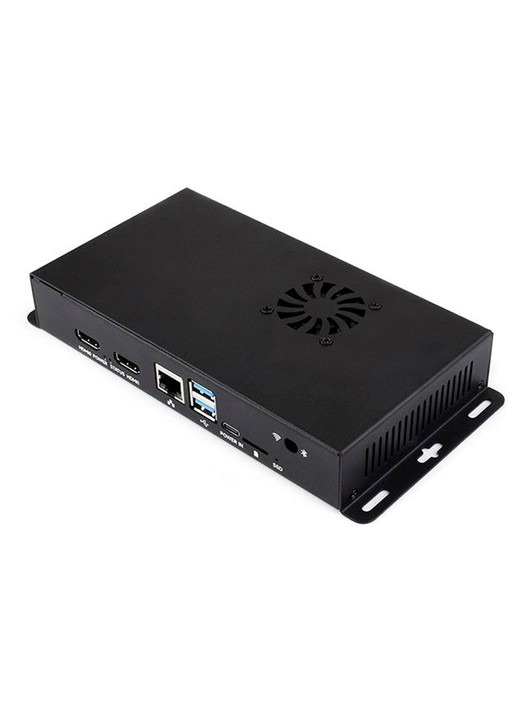 Raspberry Pi CM5 IO Expansion Board Enclosure Metal Heat Dissipation Enclosure