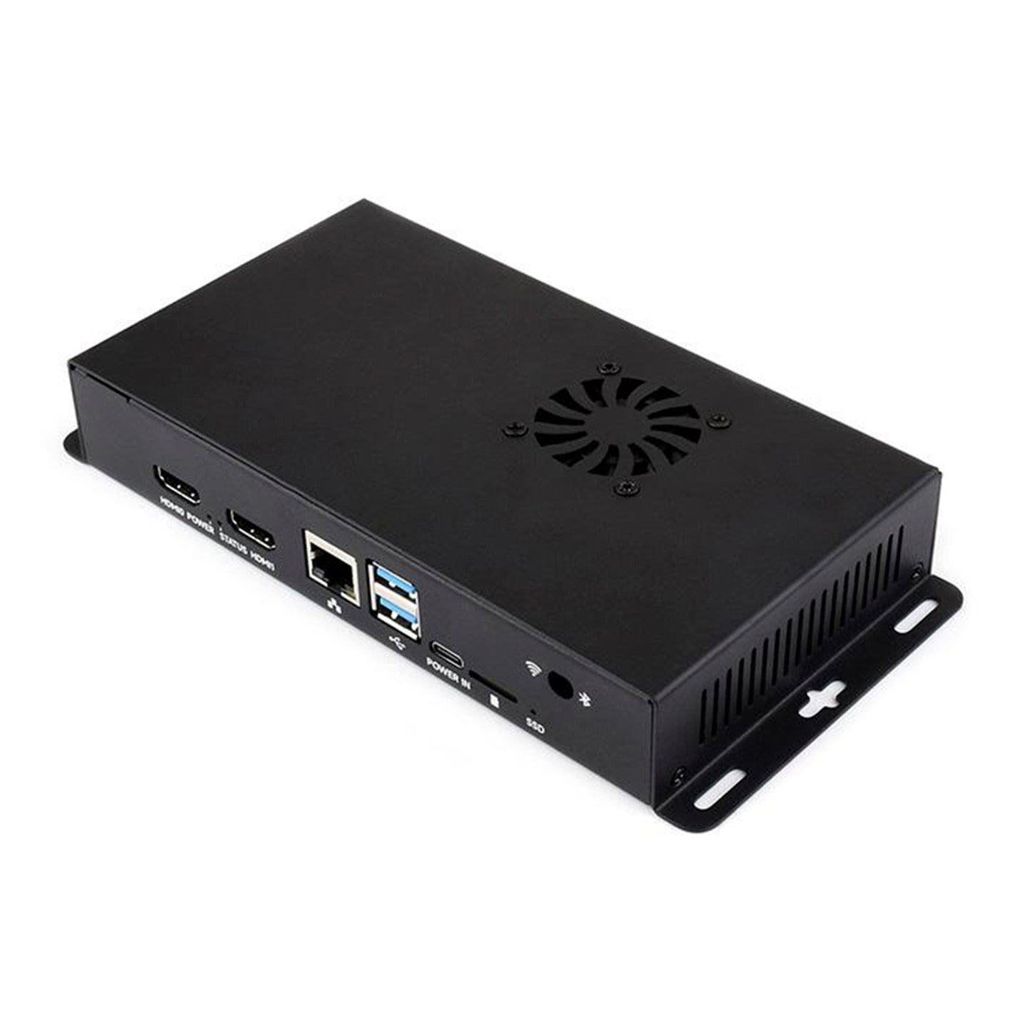 Raspberry Pi CM5 IO Expansion Board Enclosure Metal Heat Dissipation Enclosure