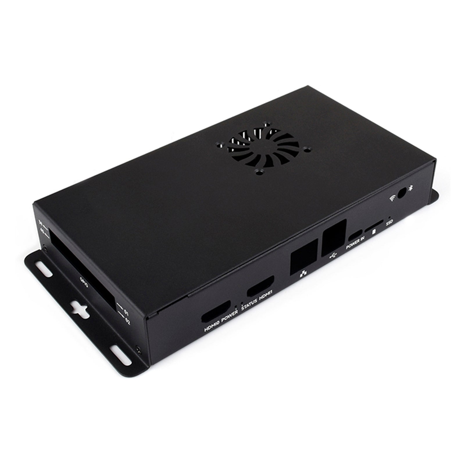 Raspberry Pi CM5 IO Expansion Board Enclosure Metal Heat Dissipation Enclosure
