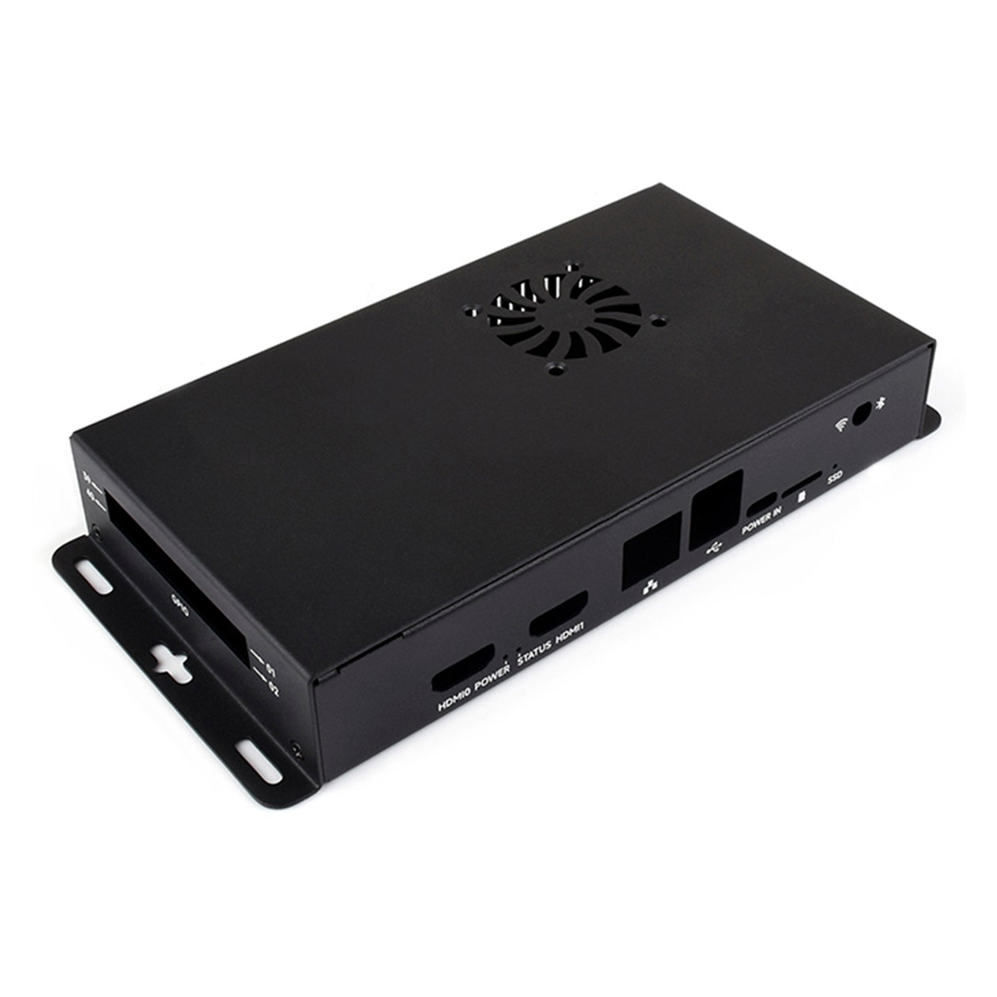 Raspberry Pi CM5 IO Expansion Board Enclosure Metal Heat Dissipation Enclosure