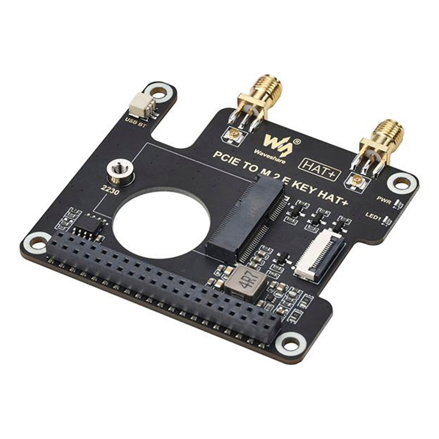 Raspberry Pi 5 PCIe to M.2 E Key Adapter Board For NGFF Wireless Network Card