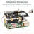 Raspberry Pi 5 PCIe to M.2 E Key with PoE Ethernet Power Supply Adapter Board