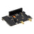 Raspberry Pi 5 PCIe to M.2 E Key with PoE Ethernet Power Supply Adapter Board