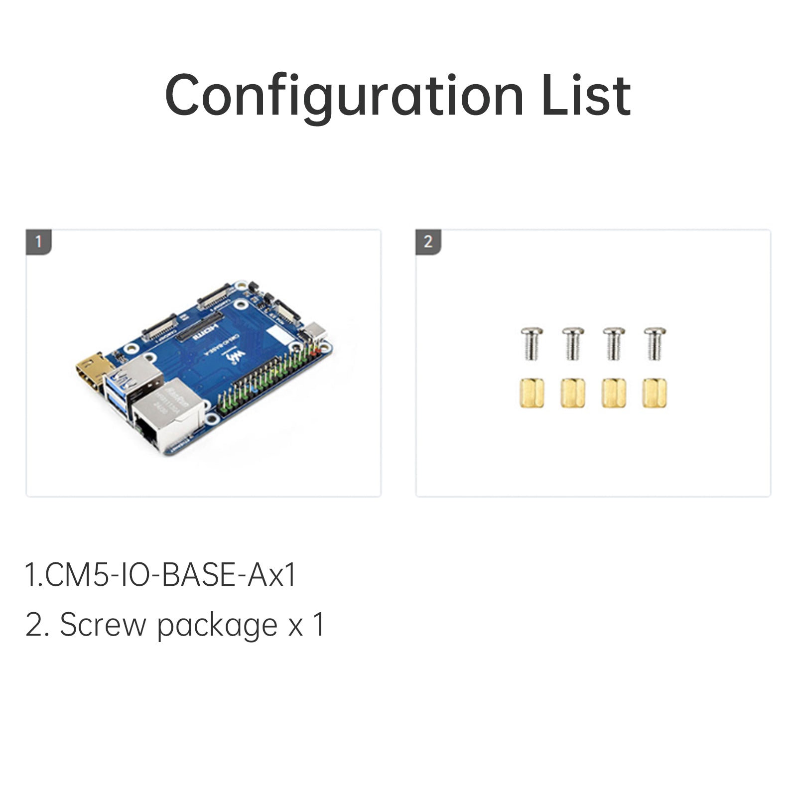 Raspberry Pi Module 5 Expansion Board CM5 Computing Module Core Board Base Plate