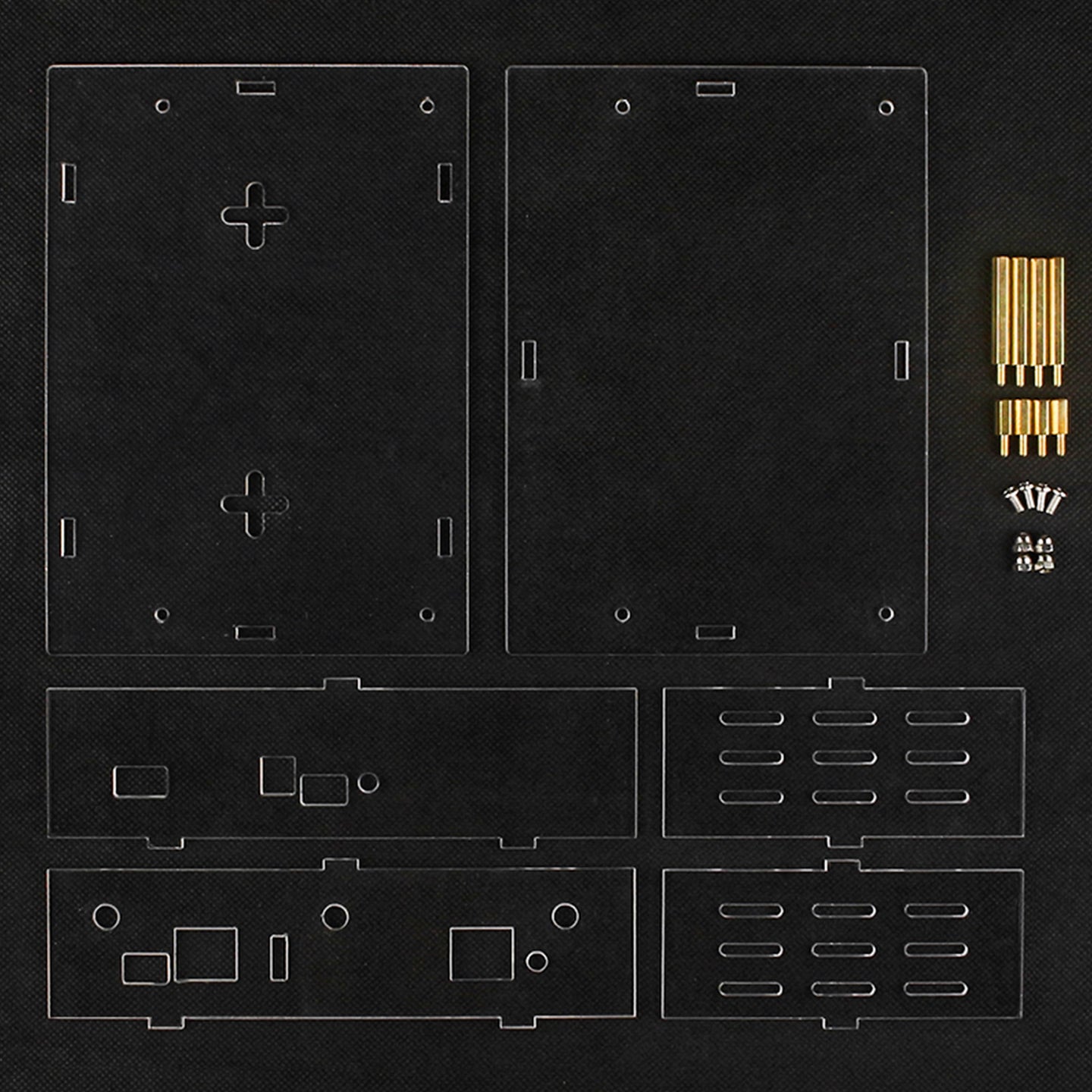 BananaPi Openwrtone Shell Acrylic Transparent Protective Shell External Antenna
