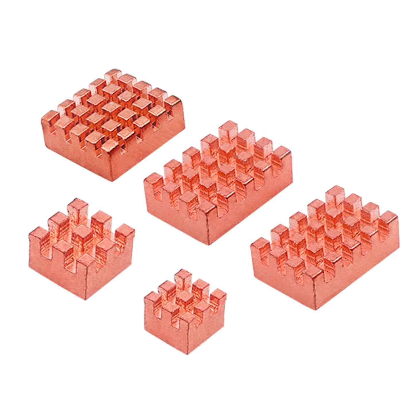 BananaPi Radiator Banana Pi OpenWrtOne Pure Copper Heat Sink Adhesive CPU Cooler