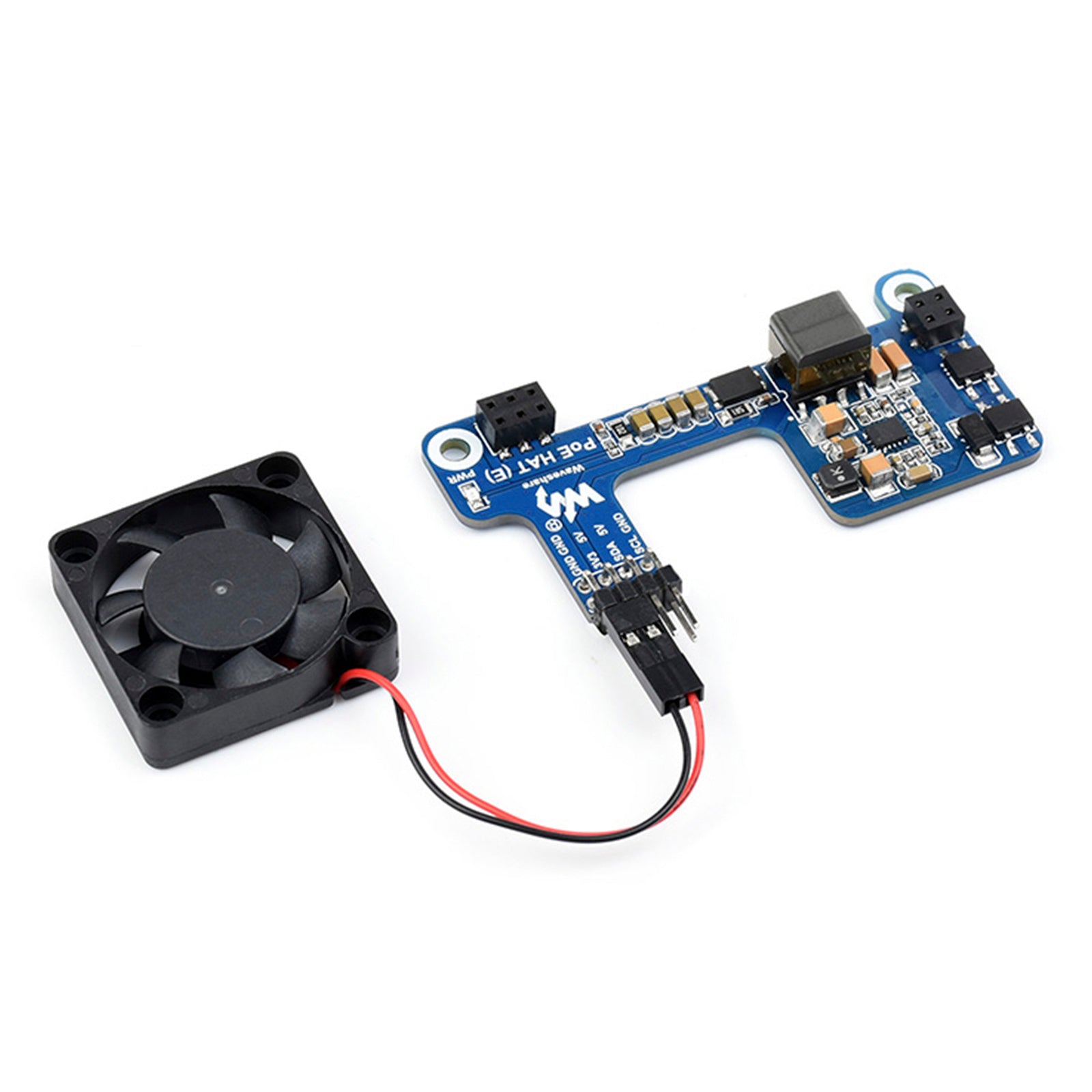 Raspberry Pi 4B/3B+ Ethernet Power Supply Expansion Board 802.3af Network