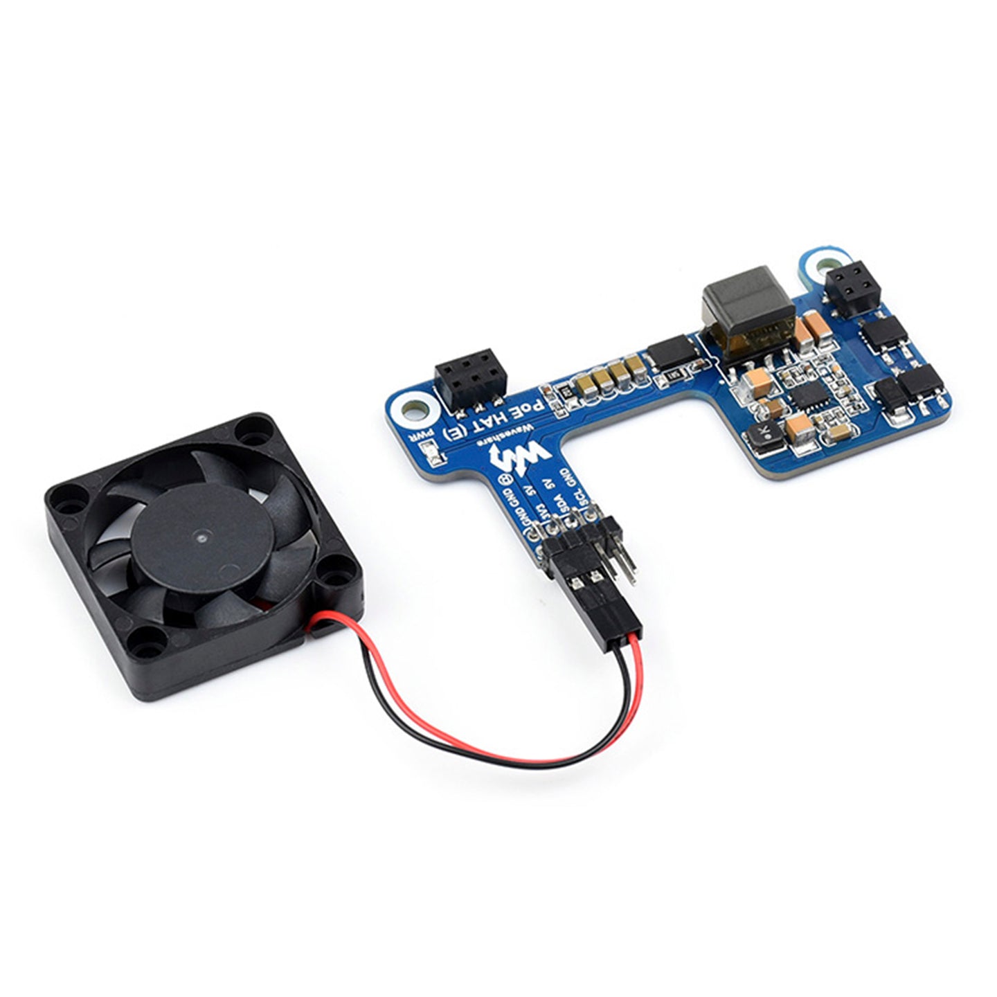 Raspberry Pi 4B/3B+ Ethernet Power Supply Expansion Board 802.3af Network