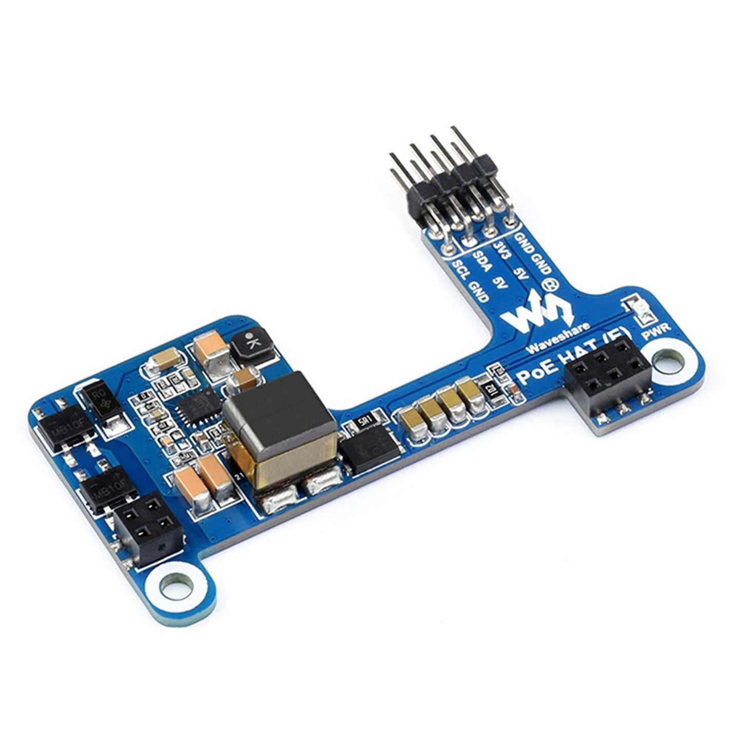 Raspberry Pi 4B/3B+ Ethernet Power Supply Expansion Board 802.3af Network