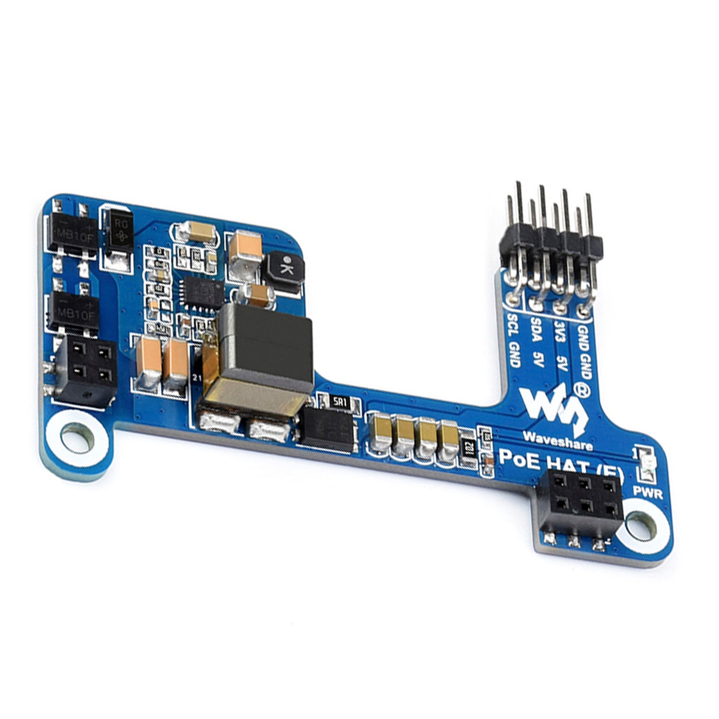 Raspberry Pi 4B/3B+ Ethernet Power Supply Expansion Board 802.3af Network
