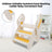 Children Foldable Footstool Hand Washing Ladder Baby Convenient Stair