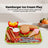 Hamburger Ice Cream Play Food Pretend Toys Kitchen Set Children Toy Set For Kid (Copy)