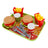 Hamburger Waffles Fries Drink Play Food Pretend Toy Kitchen Set Children Toy Set (Copy)