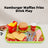 Hamburger Waffles Fries Drink Play Food Kitchen Set Children Toy Set For Kid (Copy)
