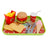 Hamburger Waffles Fries Drink Play Food Kitchen Set Children Toy Set For Kid (Copy)