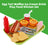 Egg Tart Waffles Ice Cream Drink Play Food Kitchen Set Children Toy Set For Kid (Copy)