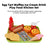 Egg Tart Waffles Ice Cream Drink Play Food Kitchen Set Children Toy Set For Kid (Copy)