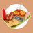 Egg Tart Waffles Ice Cream Drink Play Food Kitchen Set Children Toy Set For Kid (Copy)