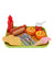 Egg Tart Waffles Ice Cream Drink Play Food Kitchen Set Children Toy Set For Kid (Copy)