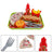 Pizza Egg Tart Hot Dog Fries Play Food Kitchen Set Children Toy Set For Kid (Copy)