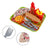 Pizza Egg Tart Hot Dog Fries Play Food Kitchen Set Children Toy Set For Kid (Copy)