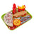Pizza Egg Tart Hot Dog Fries Play Food Kitchen Set Children Toy Set For Kid (Copy)