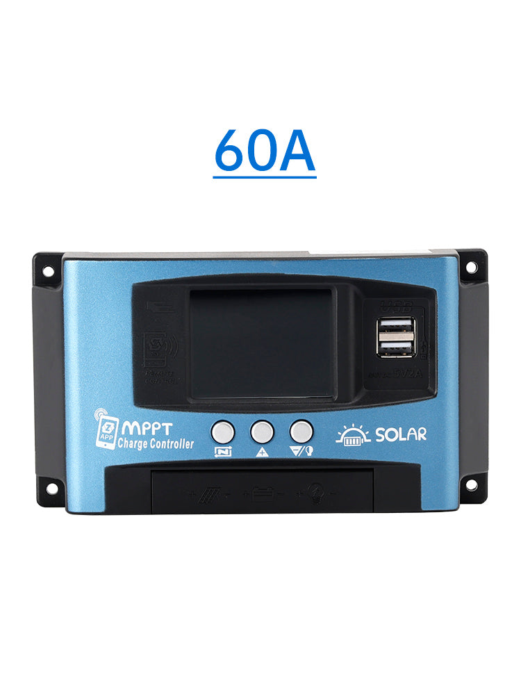 60A MPPT Solar Controller Bluetooth Temperature Monitoring Charging 12V~60V