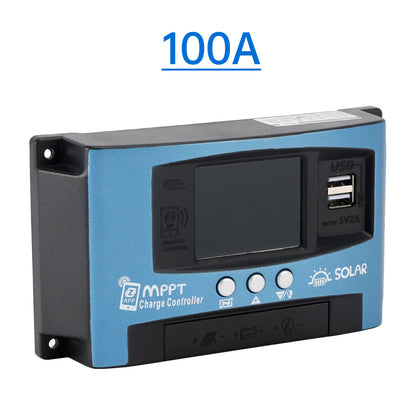 100A MPPT Solar Controller Bluetooth Temperature Monitoring Charging 12V~60V