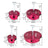 4Pcs PVC Pipe Reamer Plastic PVC Pipe Fitting Reamer Plumbing Tools Kit Fit