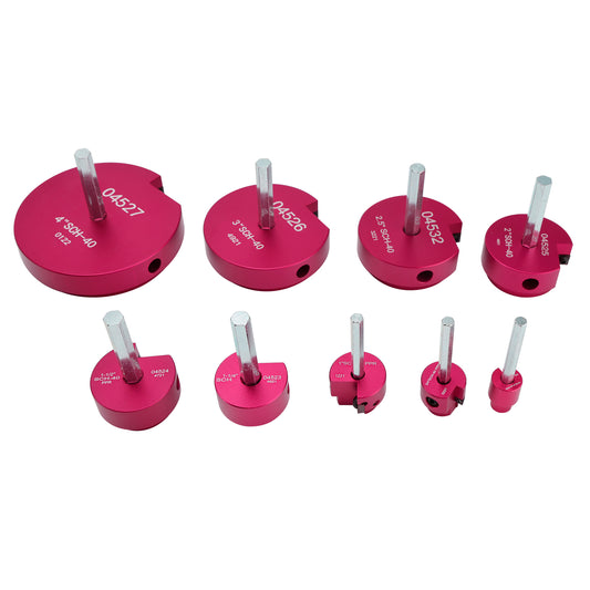 PVC Pipe Reamer Kit 9PCS For 1/2 To 4 Inch Fittings Compatible With Drill