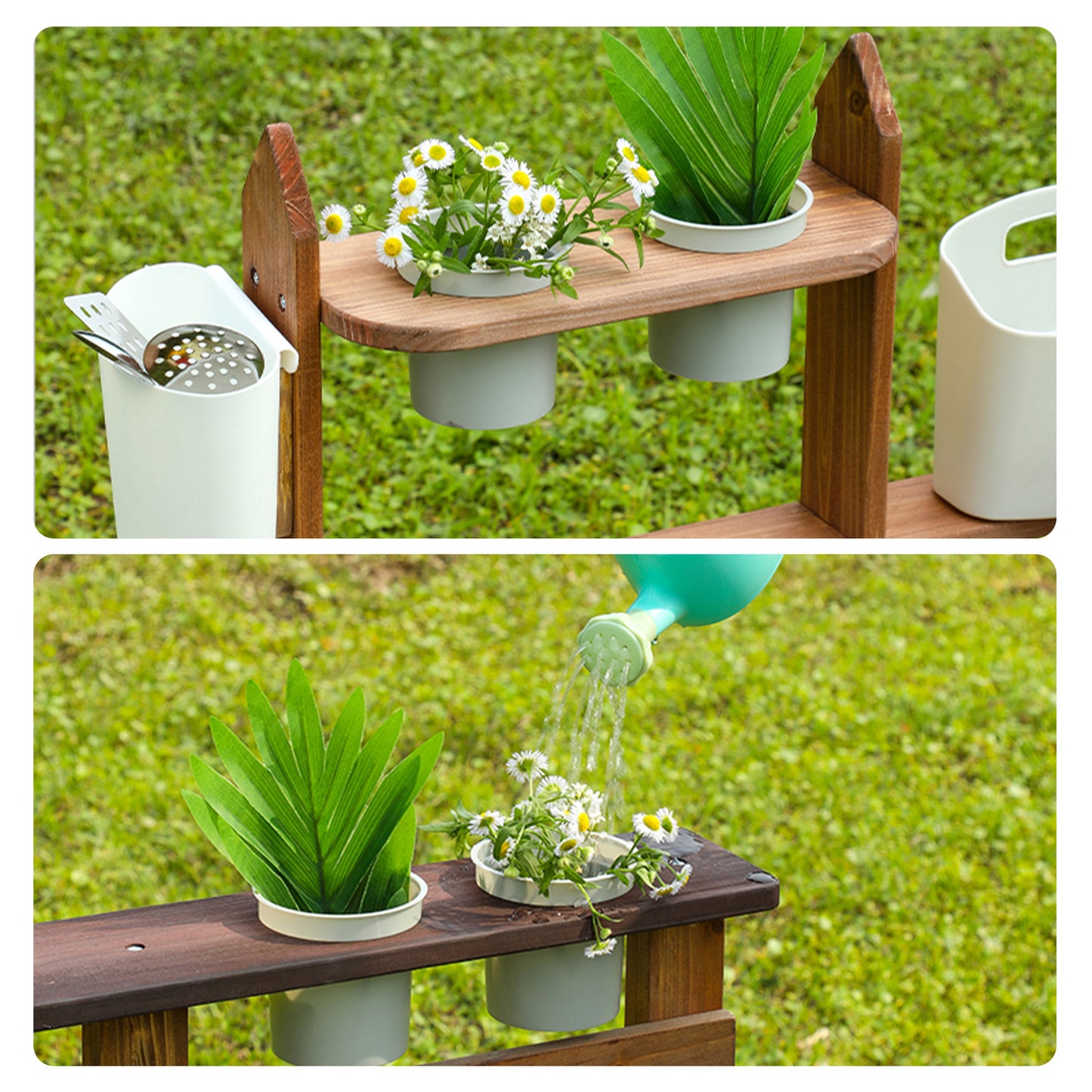 Wooden Outdoor Mud Kitchen,Outdoor Play Kitchen Set,Children's Outdoor Toy Kitchen Set