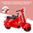 Dual Electric 6V Kid Ride On Motorcycle With Side 5 Wheel Electric Kid Car