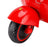 Dual Electric 6V Kid Ride On Motorcycle With Side 5 Wheel Electric Kid Car