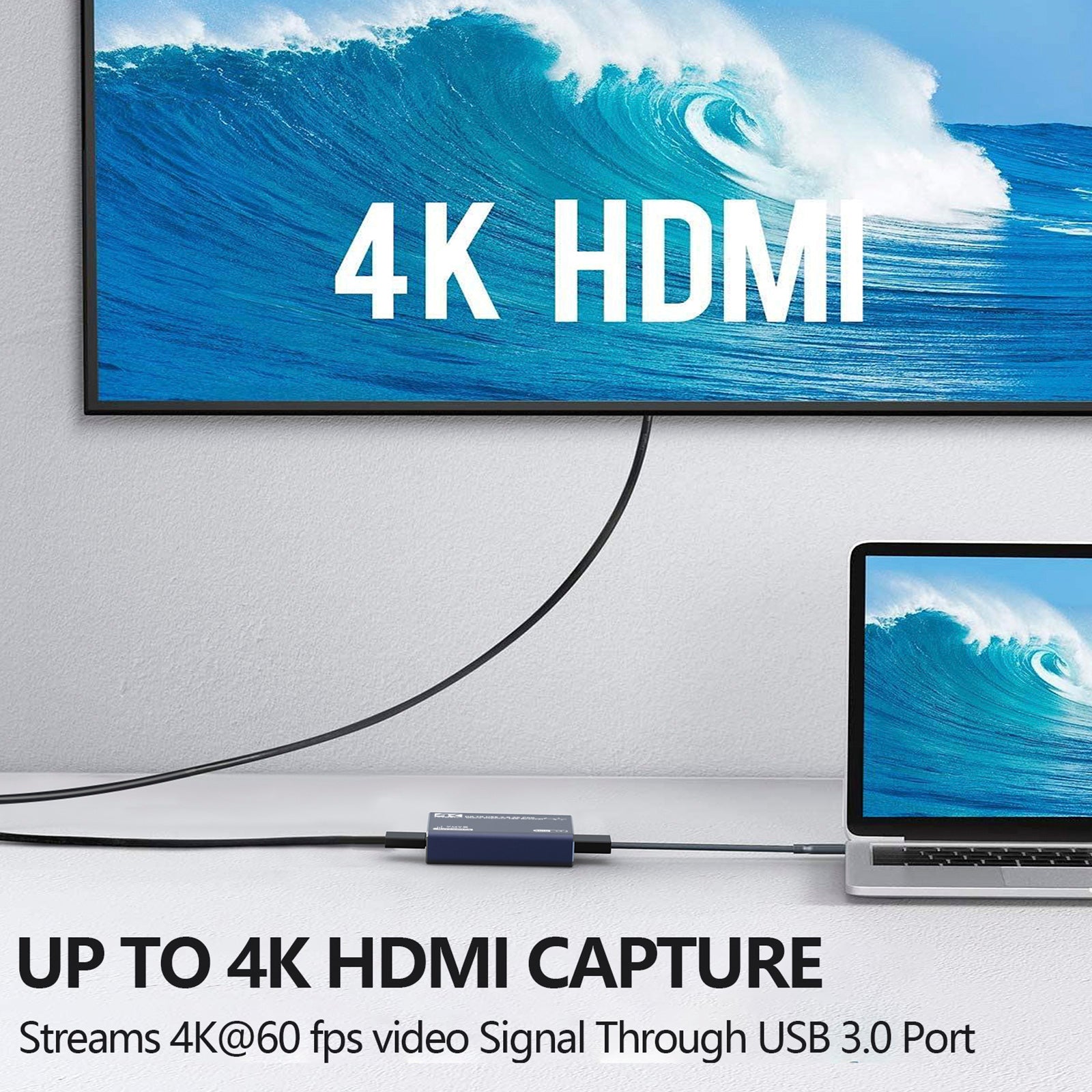 HDMI Acquisition Card 4K Video Live Broadcast USB3.0 Data Camera PS4 Recording