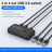 USB3.0 Switcher 2-Input 4-Output Printer Sharing Device Dual Computers Share