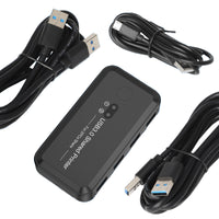 USB3.0 Switcher 2-Input 4-Output Printer Sharing Device Dual Computers Share