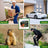 2600 feet Solar Outdoor Infrared Powered Driveway Alarms Wireless Motion Sensors