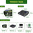 2600 feet Solar Outdoor Infrared Powered Driveway Alarms Wireless Motion Sensors