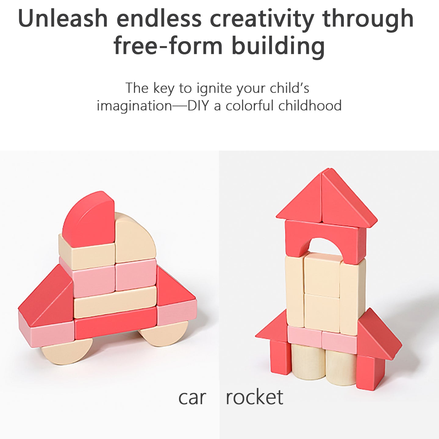 Urban Street Scene Building Blocks Set for Toddlers -140 Durable Blocks with Educational Puzzle-Kid’s Blocks