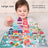 Urban Street Scene Building Blocks Set for Toddlers -185 Durable Blocks with Educational Puzzle-Kid’s Blocks