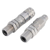 Hydraulic Flat Face Coupler Kit KV14216 AT312470 For John Deere 250 315 326D