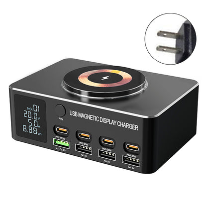 140W Fast Charging Charger Intelligent Digital Display PD100W Magnetic Wireless