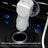USB Charger PD5V1A QC3.0 Display Small Car 8 Port Car Charger Cigarette Lighter