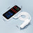 USB Charger PD5V1A QC3.0 Display Small Car 8 Port Car Charger Cigarette Lighter