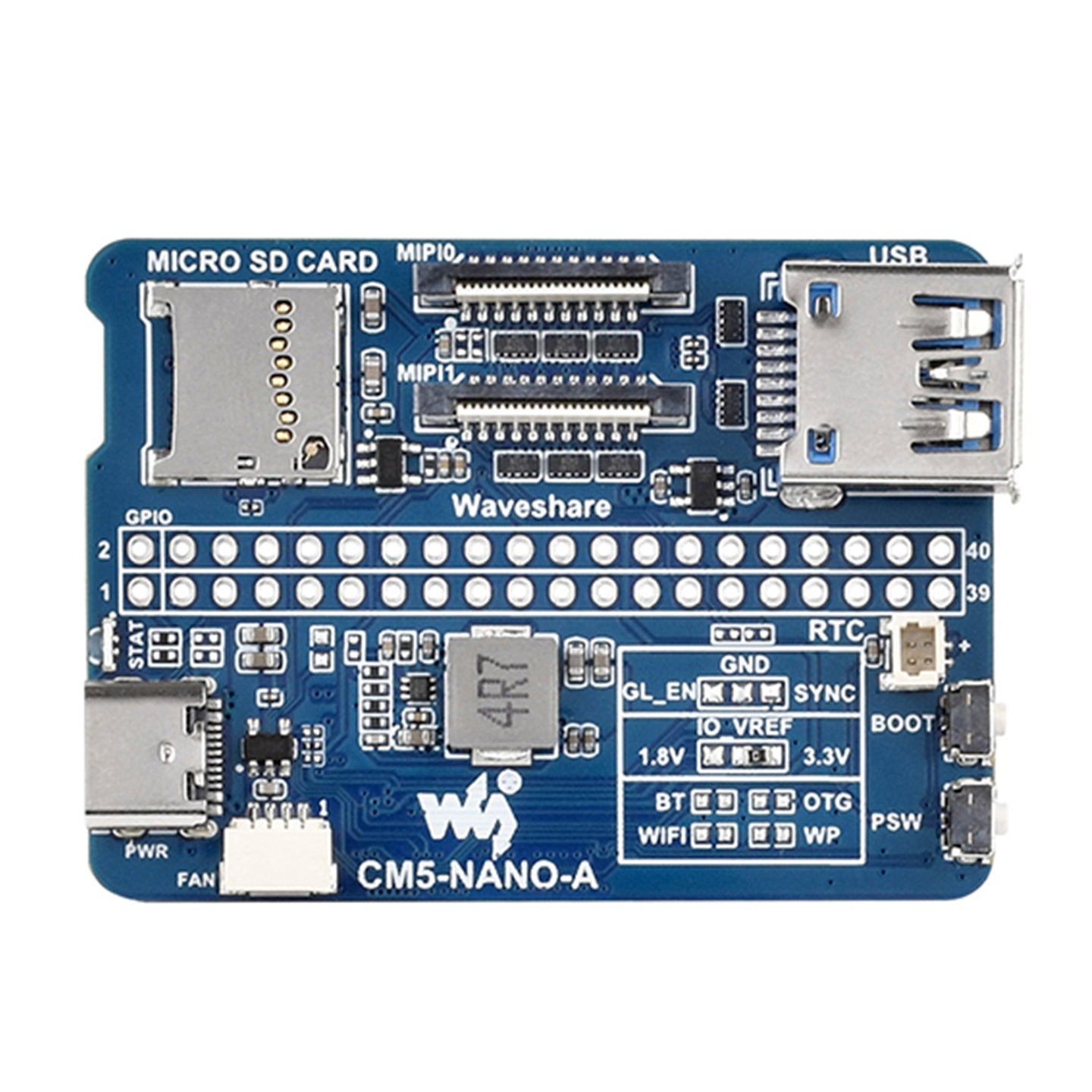 Raspberry CM5 Compute Module IO Baseboard Compute Module 5 Basic Expansion Board