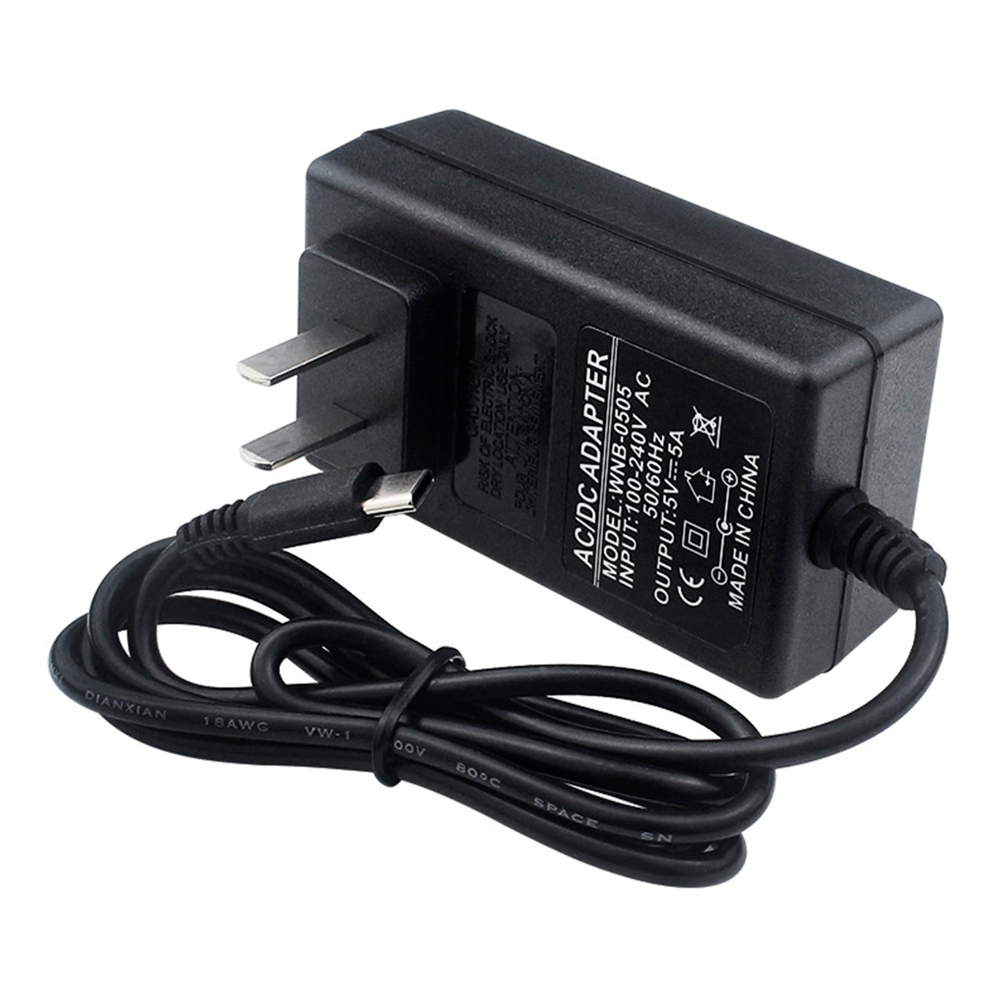 Orange Pi 5Pro Power Adapter Type-C 5V5A Power Supply OrangePi 5MAX/CM5 US Plug